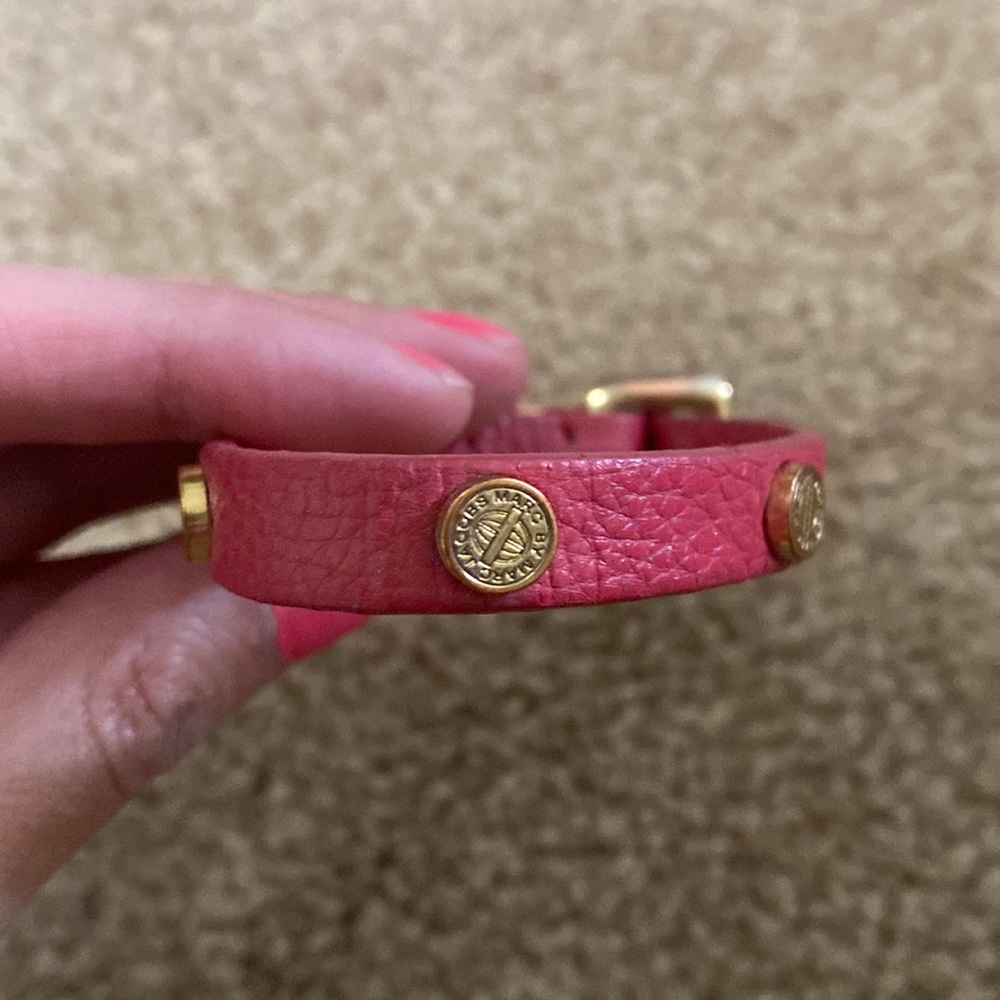 Used Marc Jacobs leather bracelet